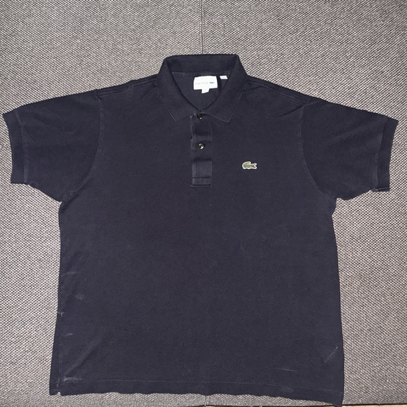 Lacoste Men's Navy Blue Short Sleeve Polo Shirt Large - Picture 2 of 4